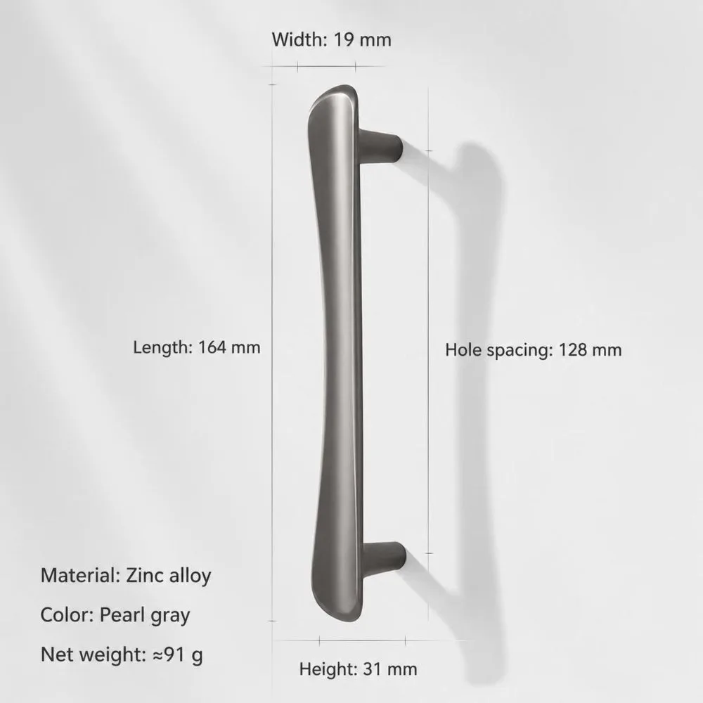 Simple Golden Cabinet Handle Zinc Alloy Long Handle Kitchen Cabinet Pull Drawer Handle For Kitchen Wardrobe