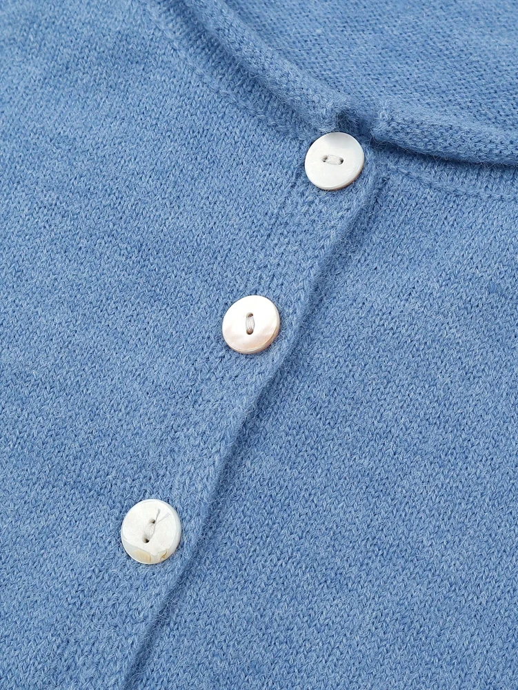 سترة نسائية متماسكة متعددة الاستخدامات بأزرار سفلية واحدة الصدر لخريف وشتاء 2025 وصلت حديثًا