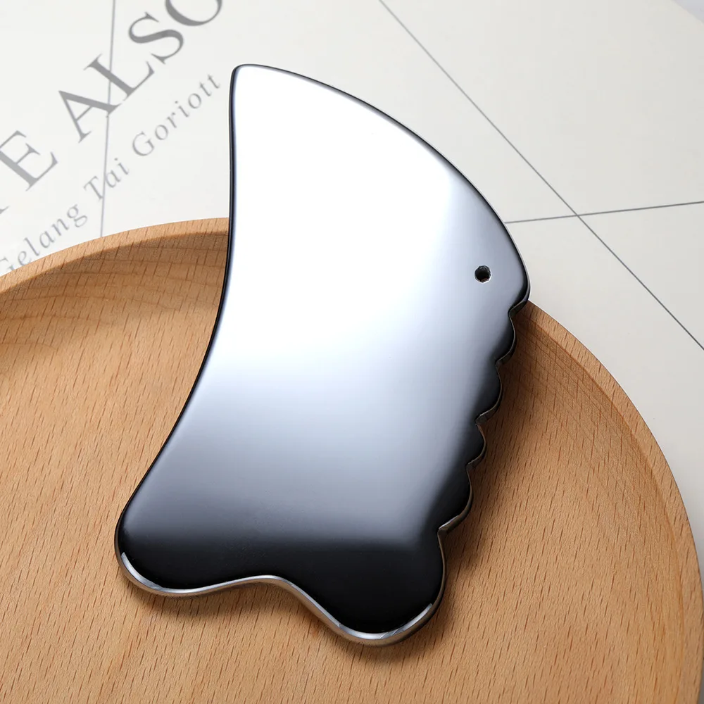 Terahertz Butterfly Shape Healing Facial Massager Scraper Board Body Skin Massaging Lose Weight Slim Face Skin Care Gua Sha Tool
