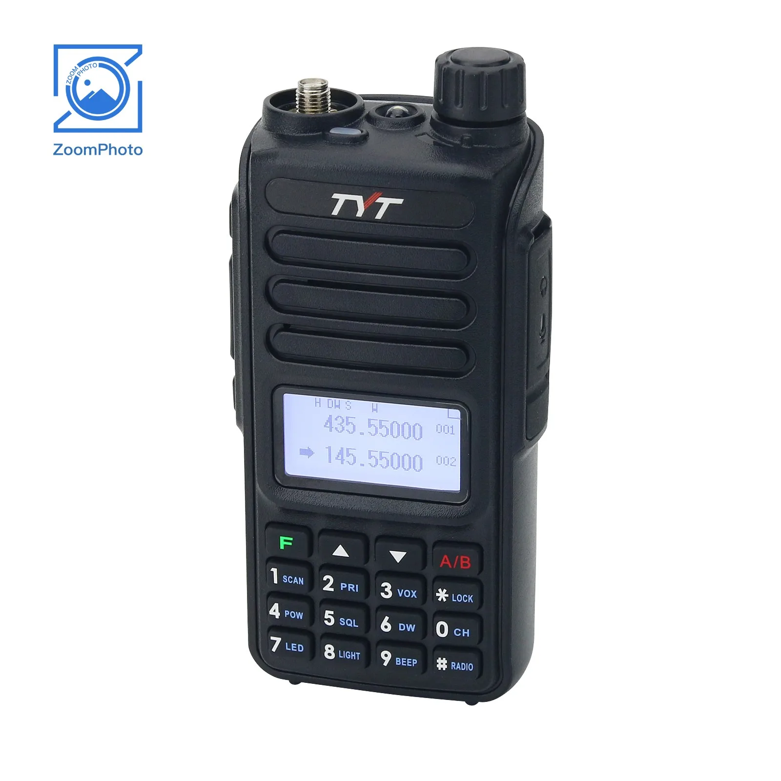 TYT TH-UV98 10W 136-174MHz/400-480MHz Déterminer Transcsec VHF UHF Walperforé Talkie Version Standard