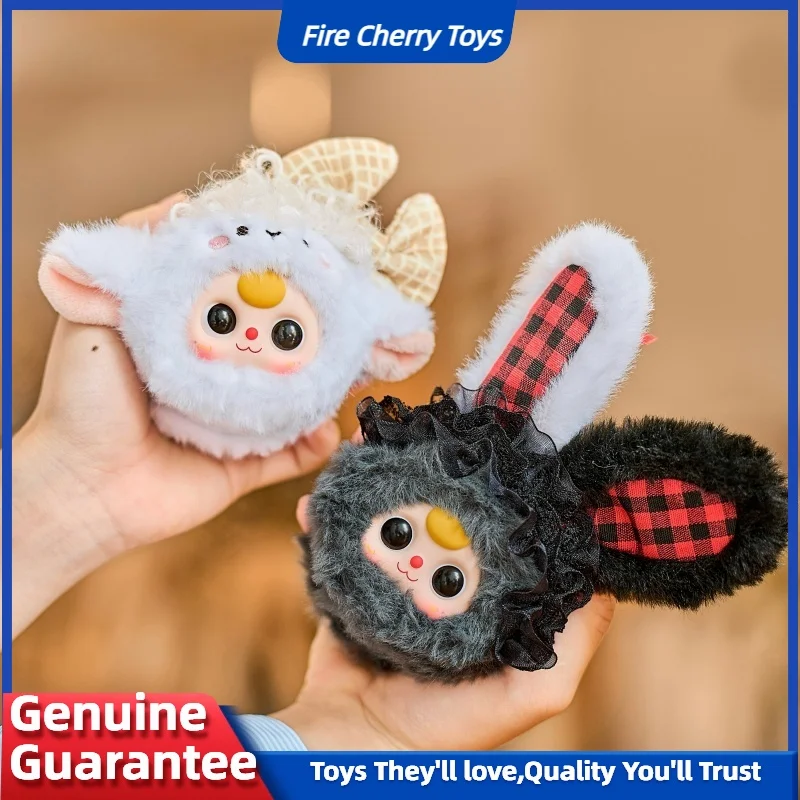 

Original Baby Three Vanity Mirror Plush Trendy Toys Mystery Box Baby Three Figure Vinyl Face Mirror Doll Blind Box Girl'S Gift