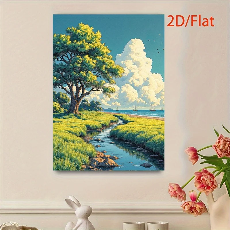 Puzzles pour adultes 500/1000/1200/2000 pièces, paysage côtier tranquille, jeu de puzzle pour stimuler le cerveau, cadeau, décoration de la maison