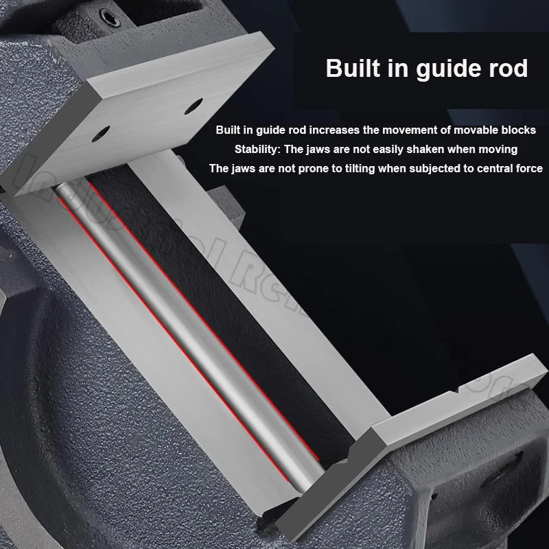 3 Inch Adjustable Angle Tilting Precision Bench Vise 3'' For Bench Drilling Machine Machine Vise Drill Press