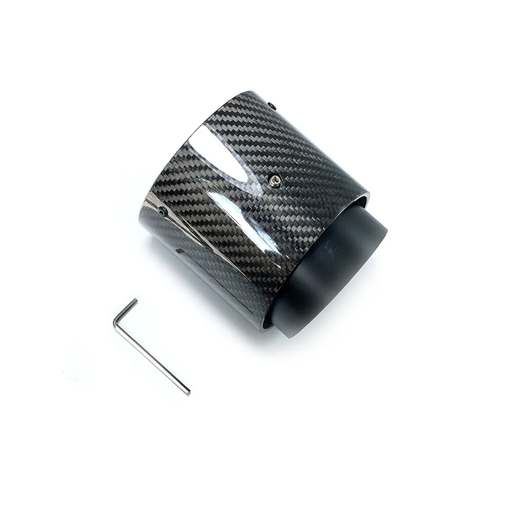 1 Pcs Top Kwaliteit Carbon Uitlaatdemper Tips Voor Mini Cooper S R55 R56 R57 R58 R59 R60 R61 F54 f56 F57 F60 Jcw Uitlaat Pijpen