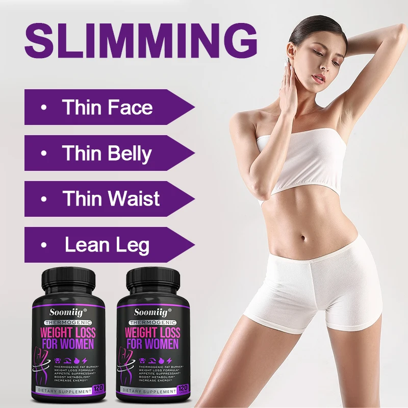 Thermogenic Fat Burner - Natural Appetite Suppressant, Weight Management, Immunity, Metabolism, Helps Mental Clarity and Focus