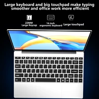 LENO 14.1"Ultra Slim Laptop Windows11 16GB 2TB SSD Gamer Notebook Intel 4405U 1920*1080 Display Office Study Gaming Computer PC 6