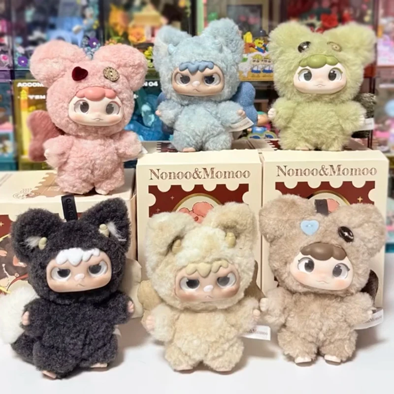 

Nonoo&Momoo Corner Adventure Diary Series Blind Box Vinyl Plush Nonoo Momoo Blind Doll Anime Figure Mystery Box Holiday Gift