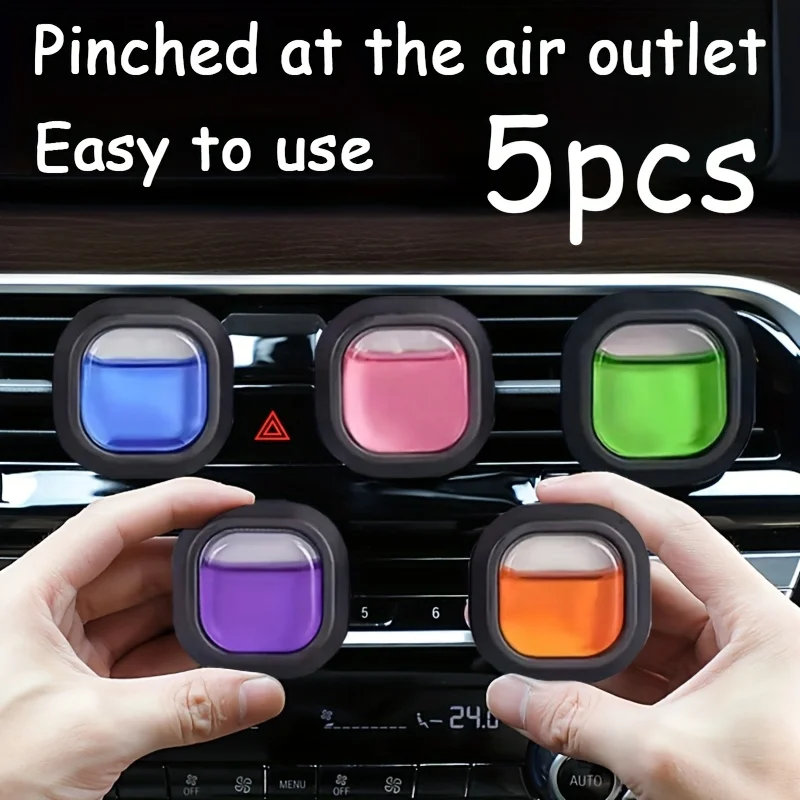 

Air Freshener for Car Vent Five different fragrances to Odor removal Long-lasting Fragrance Suitable for Wardrobe and Bathroom