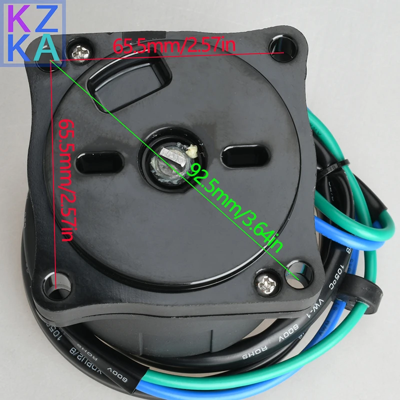 

38100-87L10 Tilt Trim Motor 36120-ZY3 12V For Honda Outboard Motor 75-225HP 38100-87L10 38100-87L10-00 Boat Engine Parts
