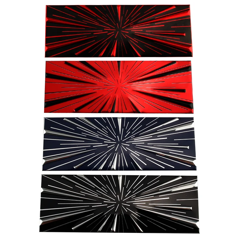 

Car Time Space Tunnel Logo Badge Emblem Decoration Decal Sticker For Tesla Model 3 X Y S Plaid Ludicrous Performance Accessories