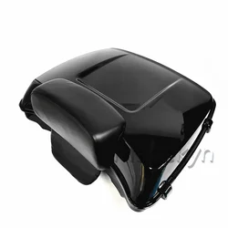 09-26 Black Latches Razor Tail Bag Pack Backrest Trunk Top Box Case Tour Pak for Harley Davidson Street Glide Ultra Electra CVO