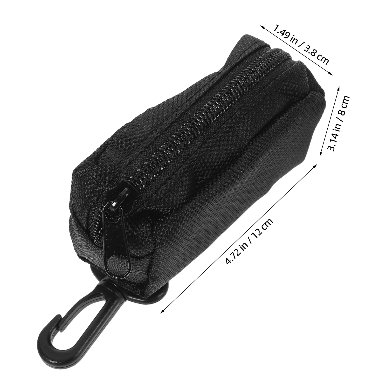 Golf Storage Zippered Weather Resistant Material for Golf Accessories Cart Backpack Belt Enhanced