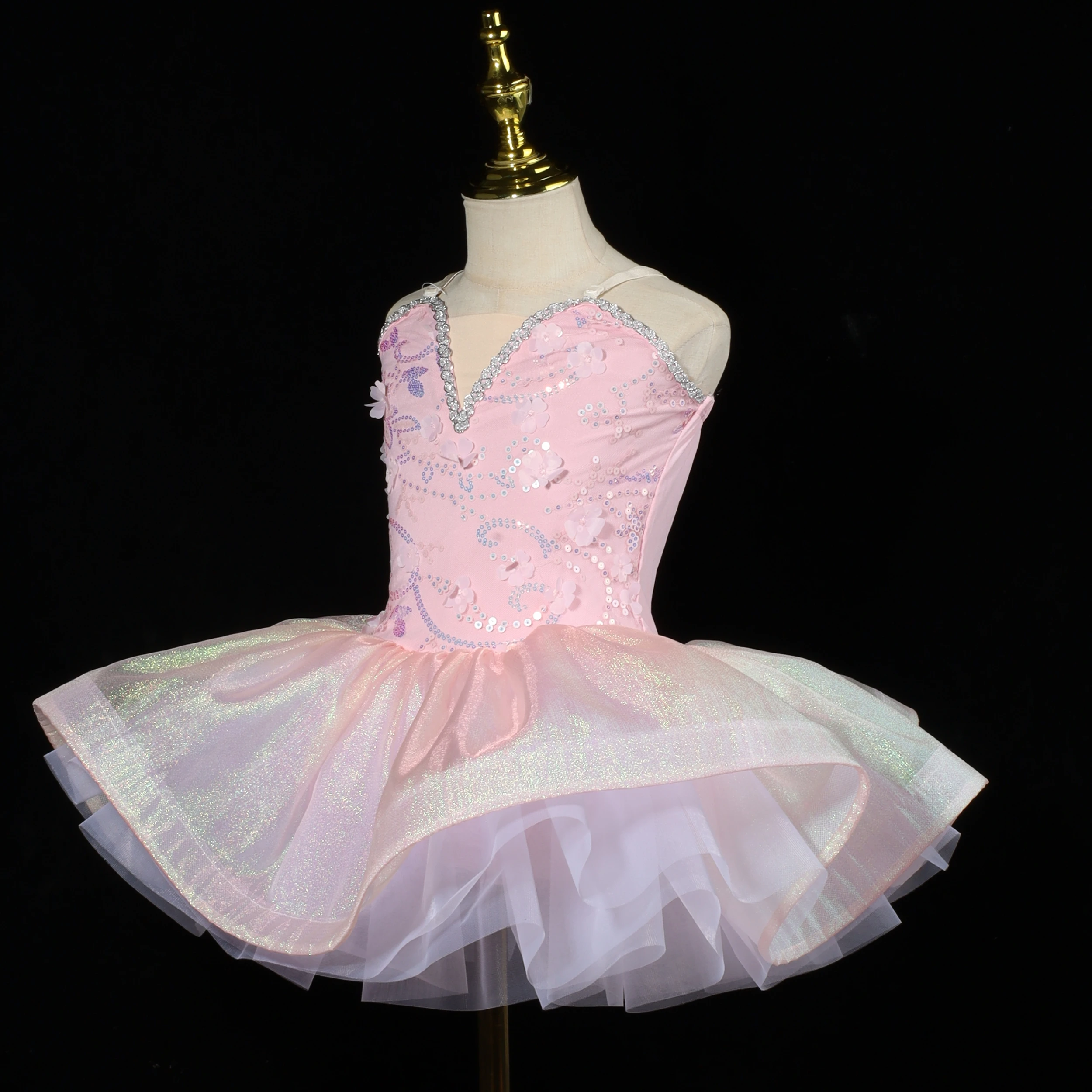 

Kids Clothes Princess PerformancChildren Clothing Elegant Ballet Dress Leotards for Girls Dance Wear Stage Costumes Outfits