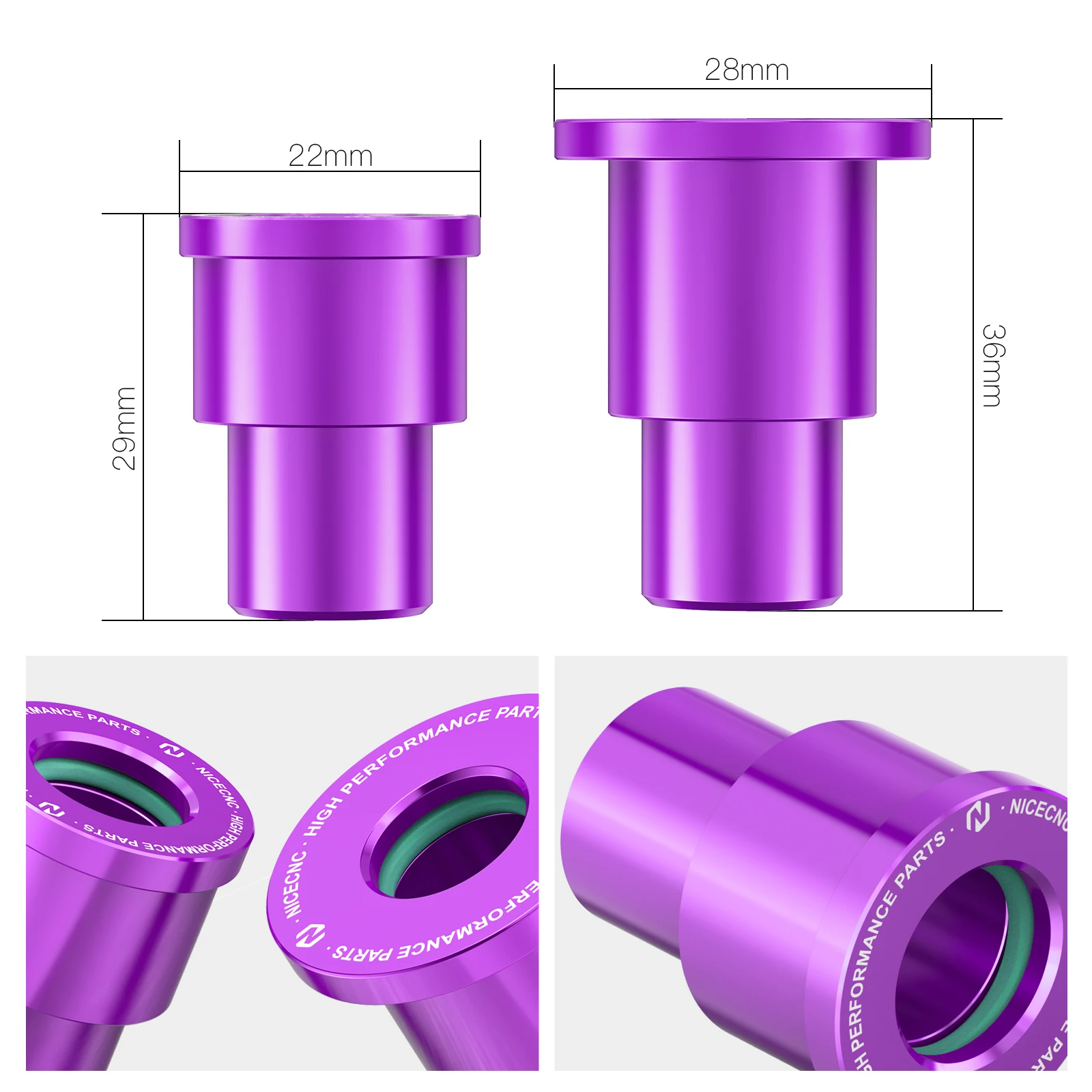 For Surron light bee X Rear Wheel Spacers Hub Collars O-ring For SUR-RON light bee S L1E For Segway X160 X260 Electric Dirt Bike