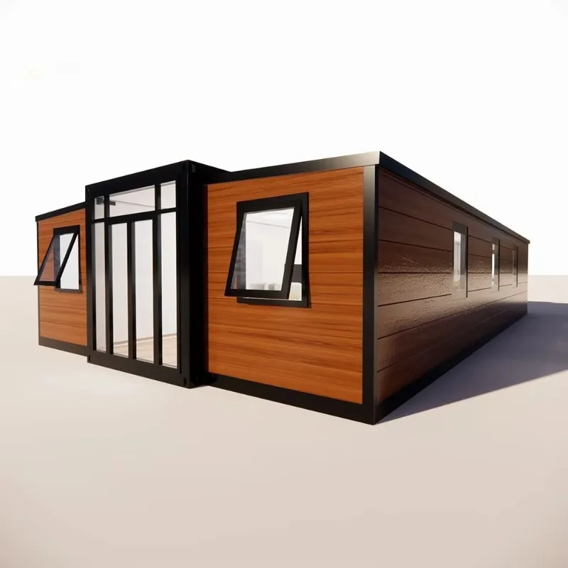 Wholesale Container House Expandable 20ft 40ft Prefabricated House Expandable Foldable Container House Mobile Home for Poland