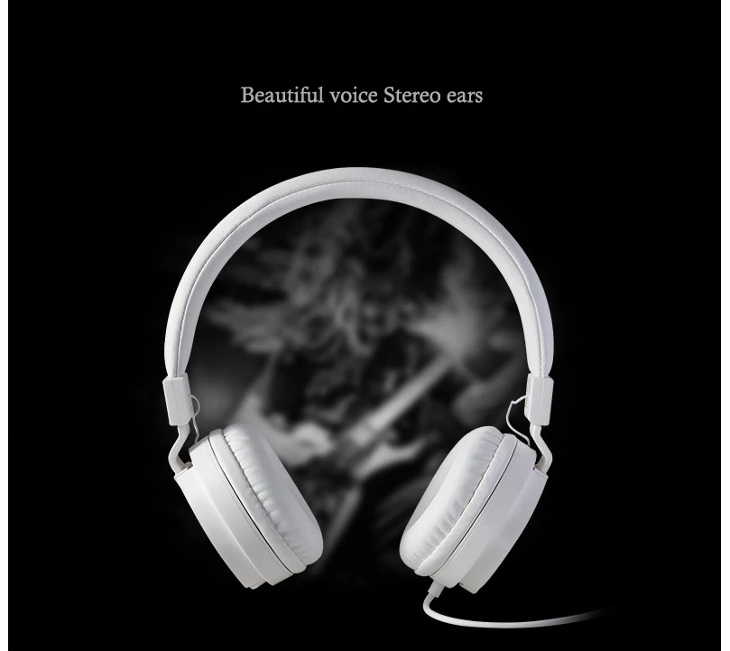 Tai Nghe Gorsun GS778 Tai Nghe Bass Tai Nghe Trẻ Em Người Lớn Stereo Có Thể Gấp Lại 3,5Mm AUX Siêu Âm Thanh Cho Điện Thoại MP3 MP4 Không Sạc trắng Đen