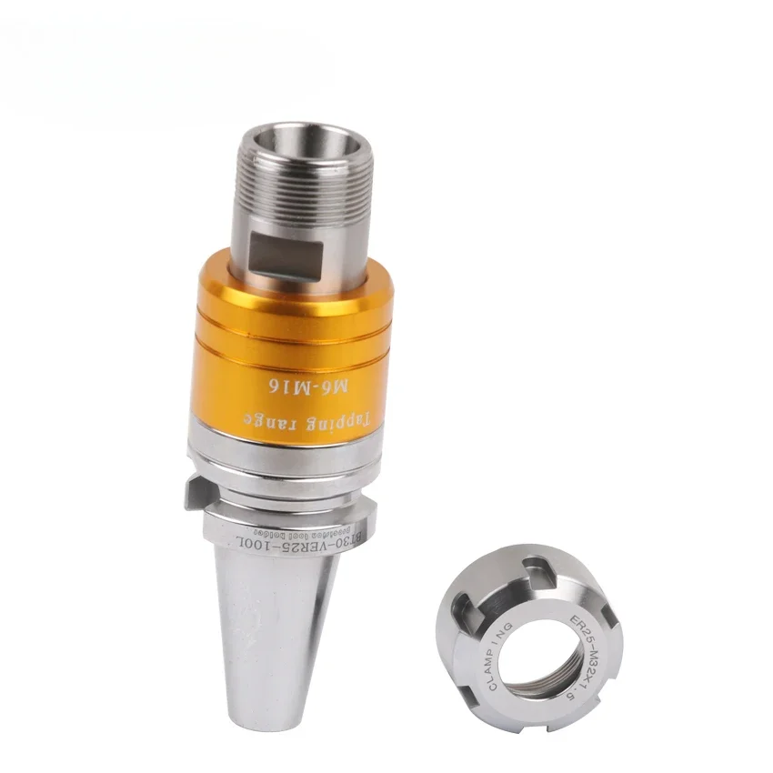 NEUES Gewindebohrfutter BT30 BT40 VER16 VER20 VER25 VER32-100L VER Mikroflexibles, schwimmendes Gewindebohrfutter mit Kompensation