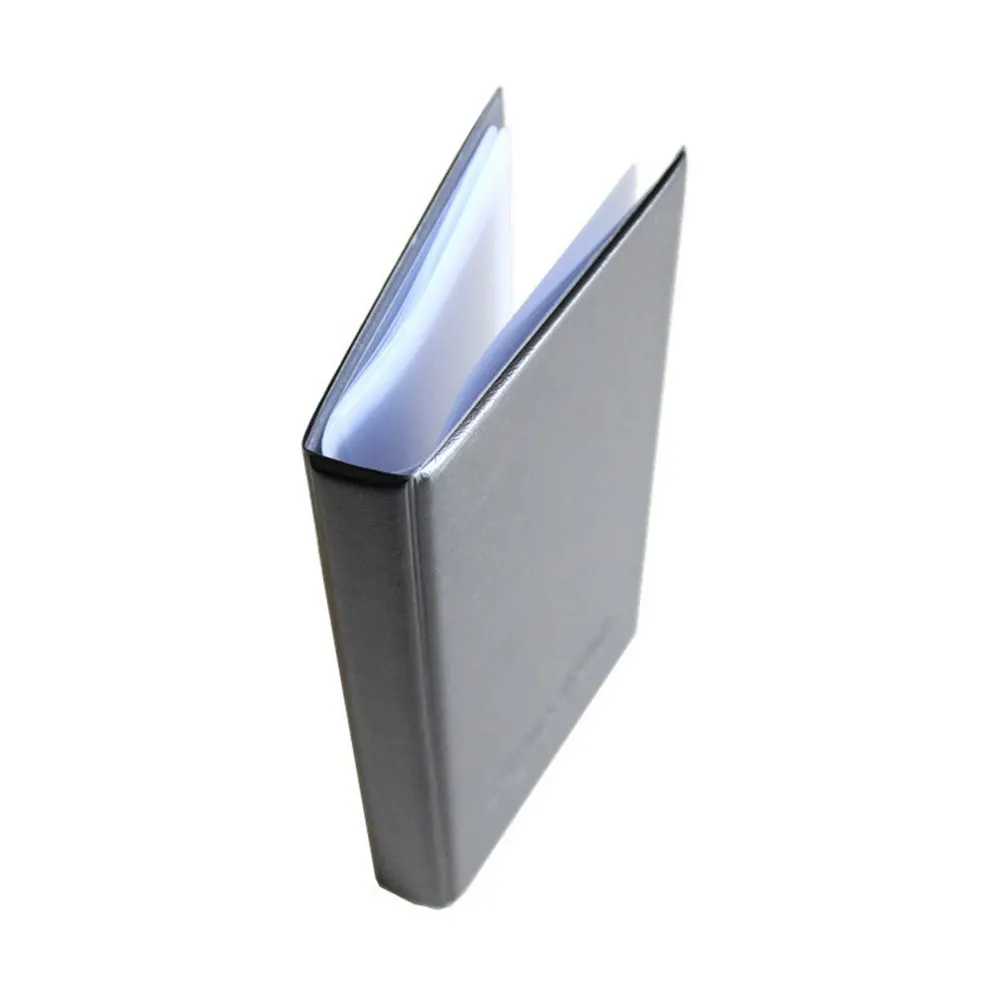 120 Slot Premium Hard Cover Business Card Holder Organizer for Name Id Credit Cards Home Storage Book