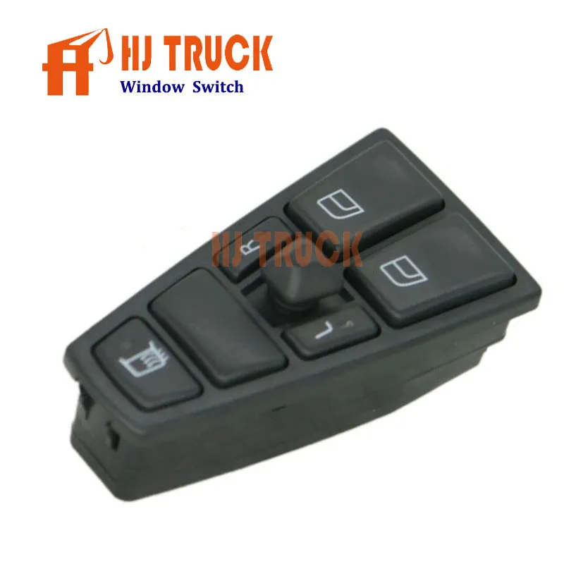 21628532 22569484 20752917 Power Window Control Switch Front Left For Volvo VN VNL 2006-2014