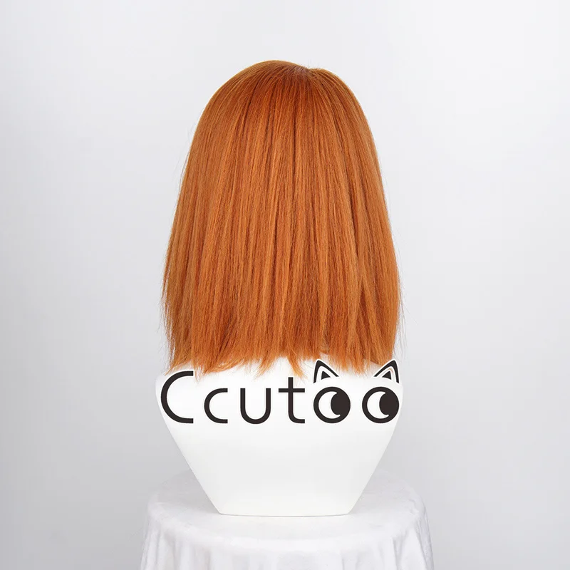 Peluca de cosplay de Chucky, pelucas de disfraz de cosplay resistentes al calor de la novia de Chucky, pelo sintético para juego infantil