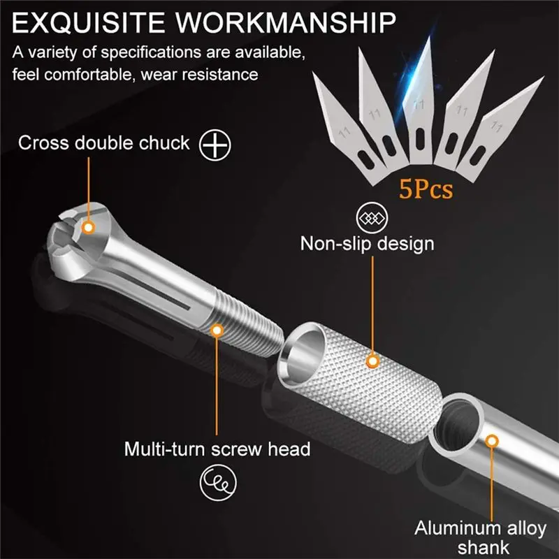 Special Offer~42-In-1 Model Building Tool Set Combo Kit Accessories Cutters, Tweezers, Pliers For DIY Grinding, Polishing, Drill