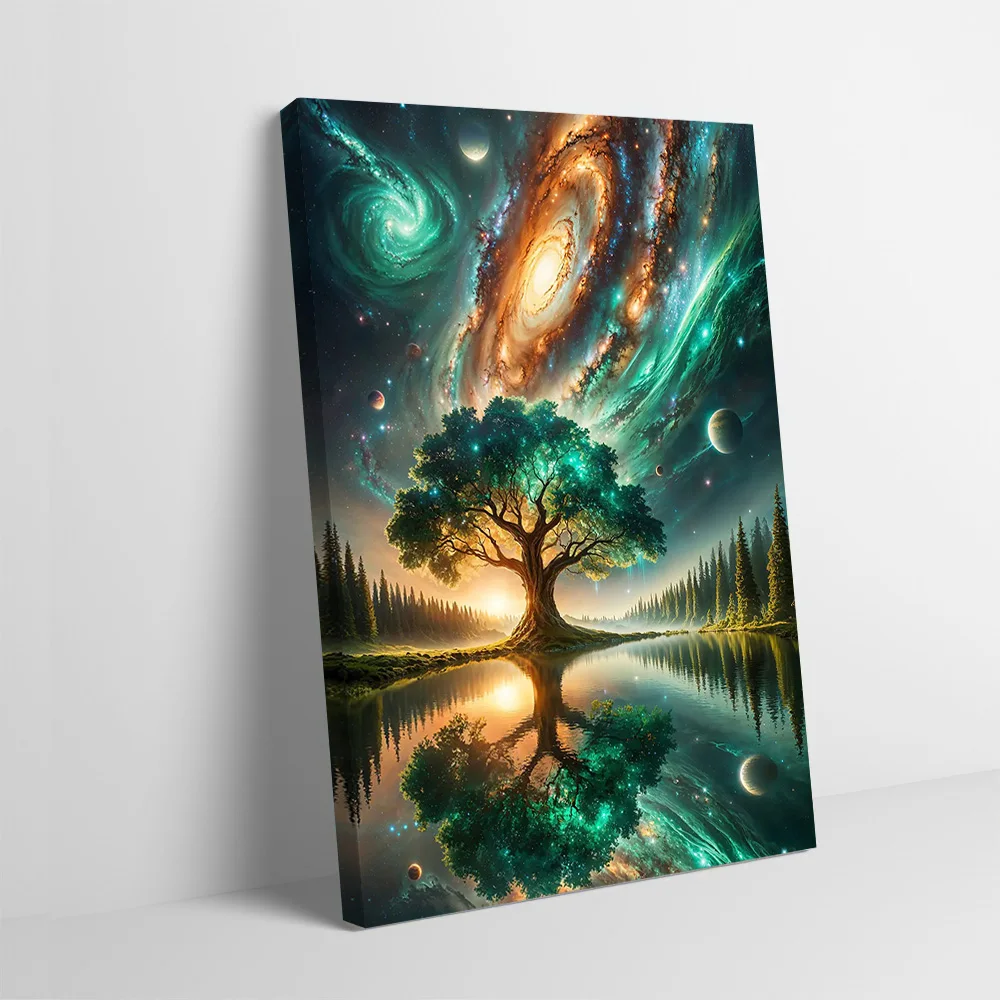 Cosmic Infinity Grove Printing Poster Customizable Pictures Wall Art Canvas Painting for Wand Deko Home Decorations Decoration