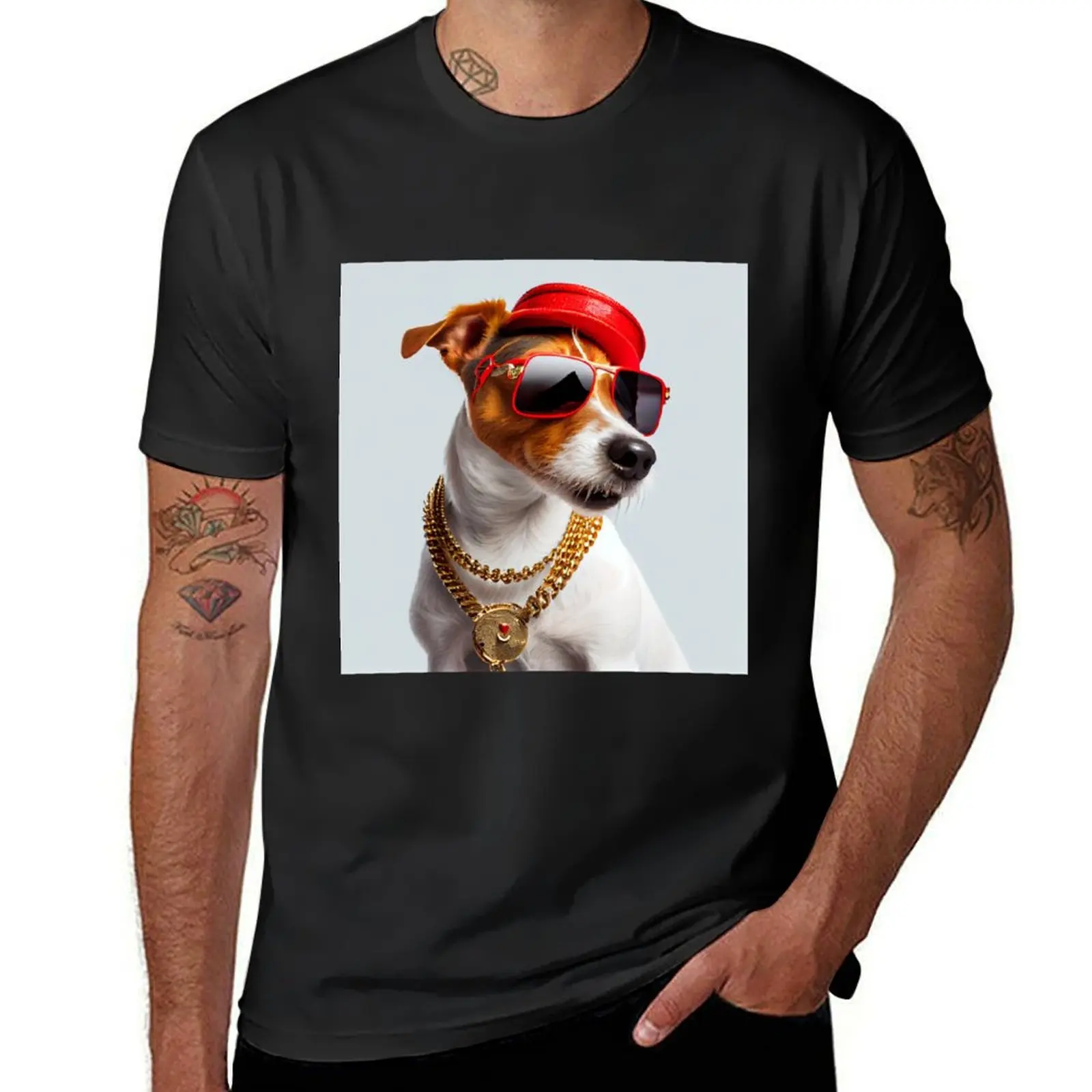 Jack Russell Terrier in Terrier Terrier Everywhere T-Shirt Aesthetic clothing anime plain t shirts for men