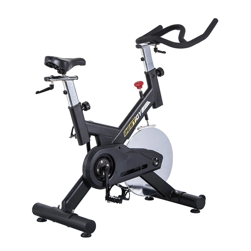 

24 Kg Flywheel Mobile Frictional Resistance Exercise Bike Simple Style Spinning Bike Aerobic Sports Fitness Equipment1