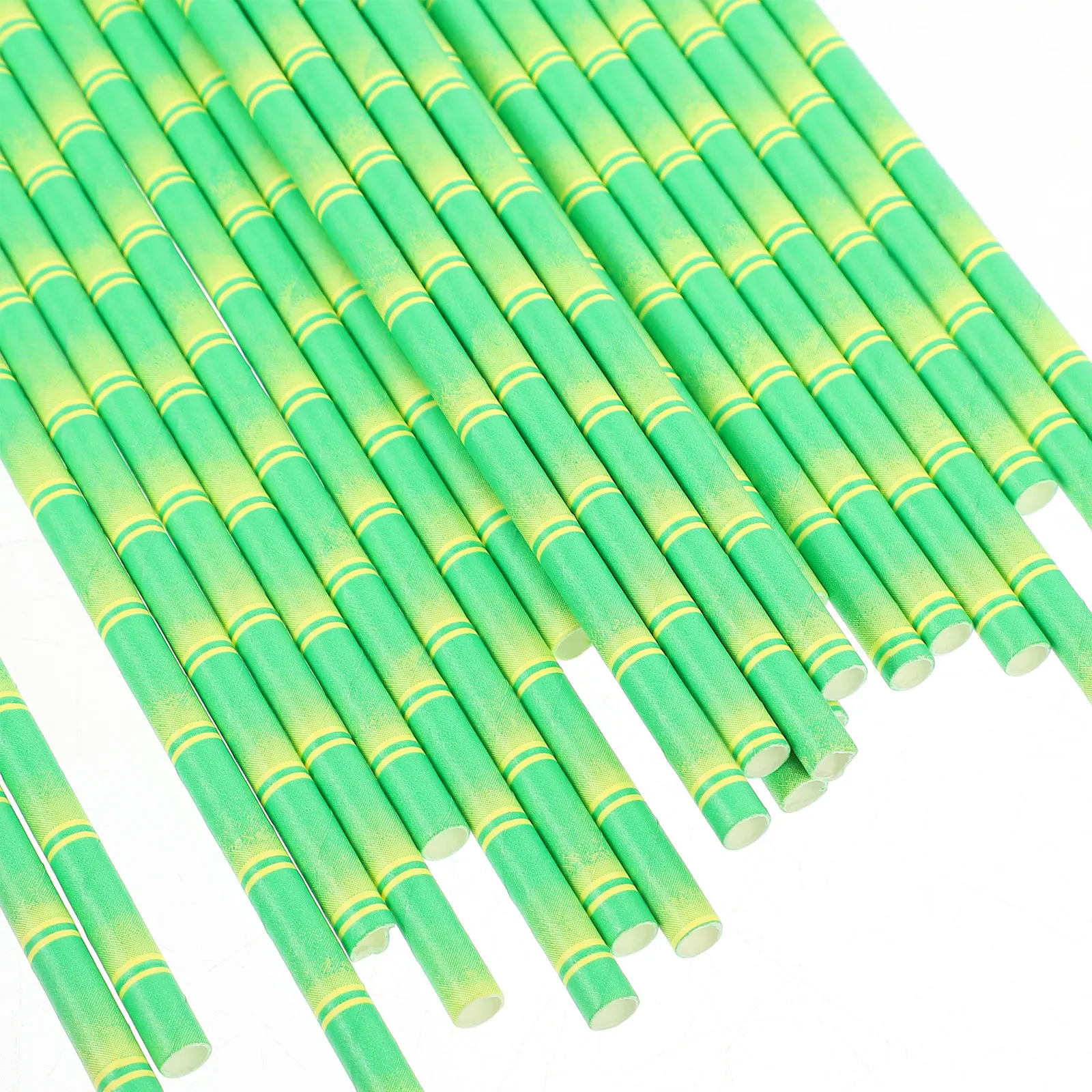 

150pcs Paper Disposable Drinking Straws For Birthday Party Festival Beverage Decoration Portable Straws Party Supplies