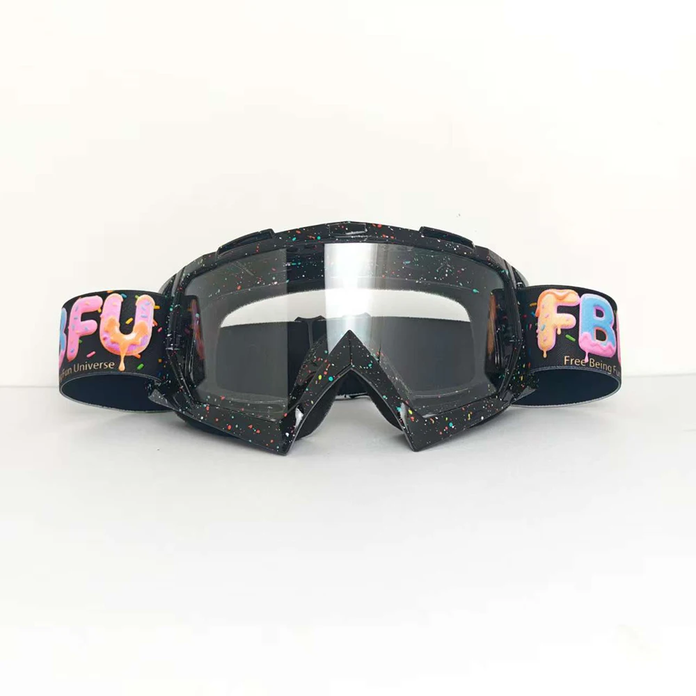 FBFU Fashion Four Seasons Occhiali da sci - Lenti HD, Protettivo Traspirante Uomo Donna Neve Sport di montagna