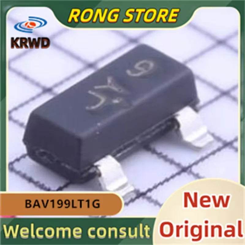 50 قطعة JY جديدة ومبتكرة رقاقة IC SOT-23 BAV199LT1G BAV199LT1 BAV199L BAV199