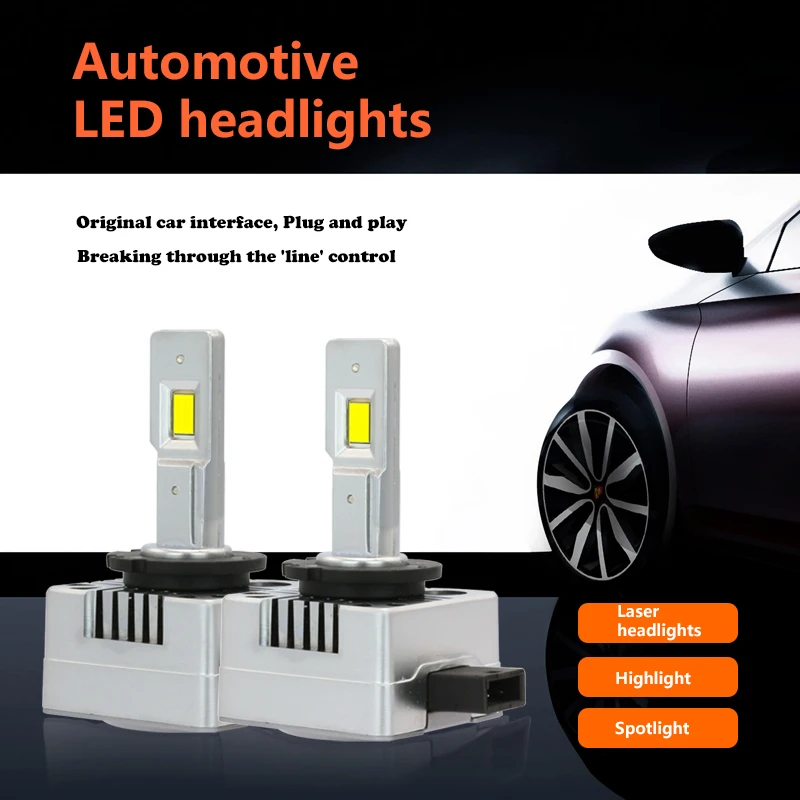 2 PCS D1S D1R D3S D3R LED Headlight Canbus 20000LM Auto Bulb Two-sided 110W D1R D2R D2S D3S D3R D4R Car Lamp Xenon HID Plug&Play