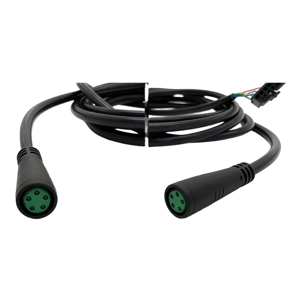 TF100 Electric Scooter Display Connecting Cable with 6pin and 5pin Variants Compatible with Skateboard and Ebike Models