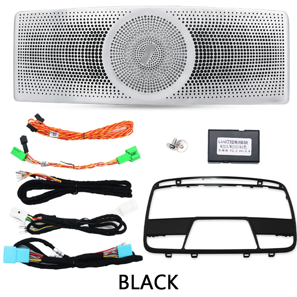 Altoparlante Audio Audio per Mercedes Benz W213 classe E Tweeter rotante lettura lampada da soffitto prese d\'aria al Neon luce ambientale a LED 16-21