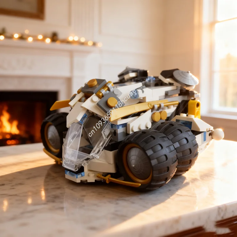 

307 шт. MOC Zane s Frost Escort Ninjia модель строительные блоки строительство DIY рождественские подарки креативное образование кирпичные игрушки для детей