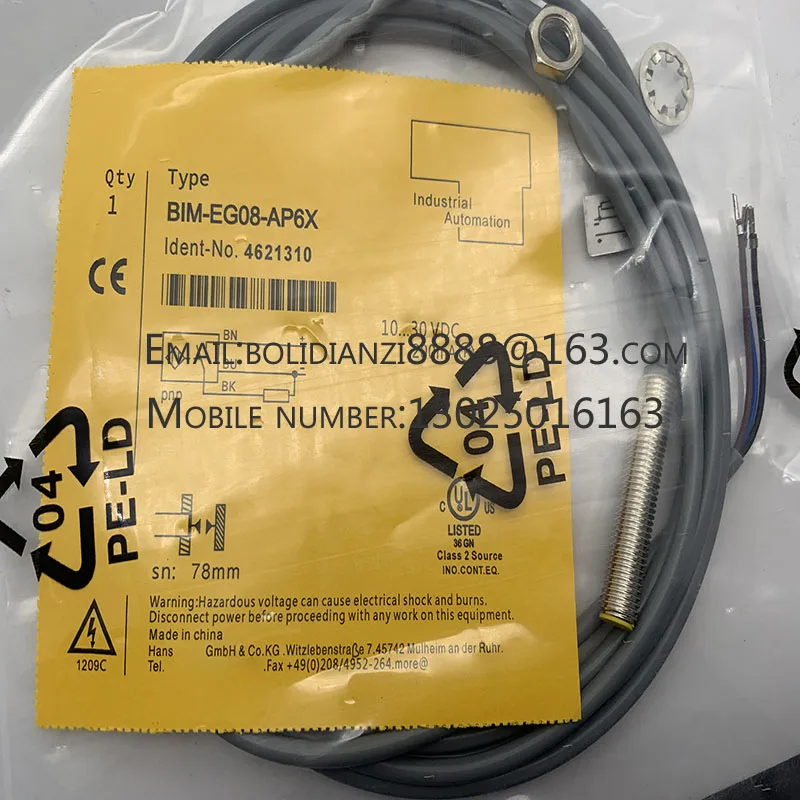 

The brand-new original sensor BIM-EG08-AP6X BIM-M12E-AG4X in stock