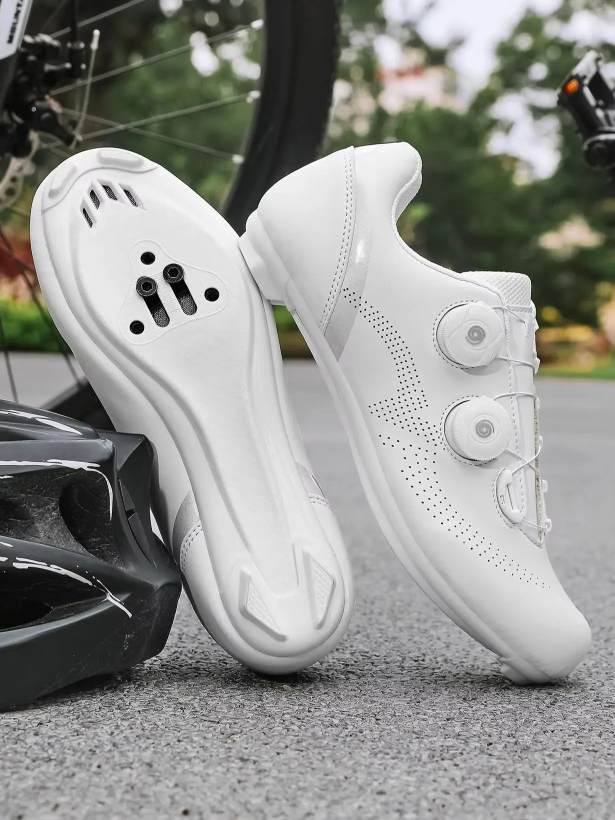 AliExpress Speed Cycling Sneakers Road Bike Shoes Men Women Sports Route Cycling Shoes Self-locking Racing Bicycle Cleats SPD