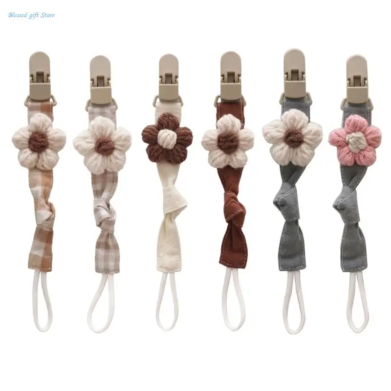 Baby Pacifier Clip Newborns Pacifier Hold Teether Hold Portable Nipples Chain Practical Baby Essential for Outdoor Gift