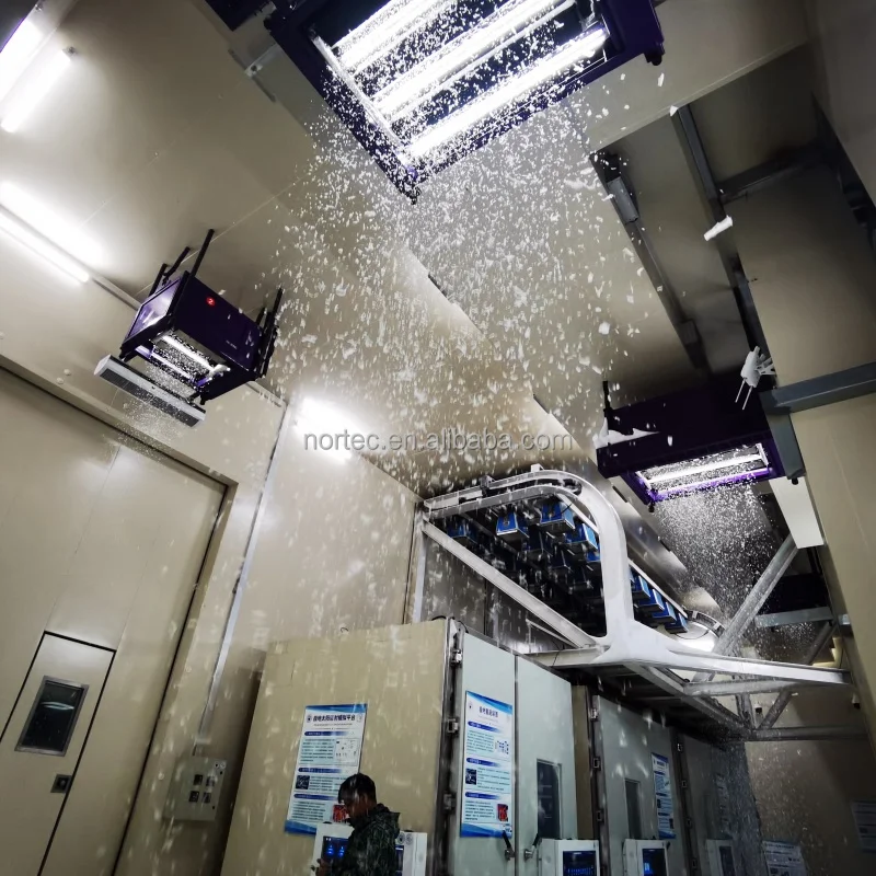 آلة تساقط الثلوج الذكية NP-4000 4000 كجم/يوم آلة صنع الثلوج الذكية للتحكم عن بعد 20 ㎡ منطقة مستقرة هادئة #2