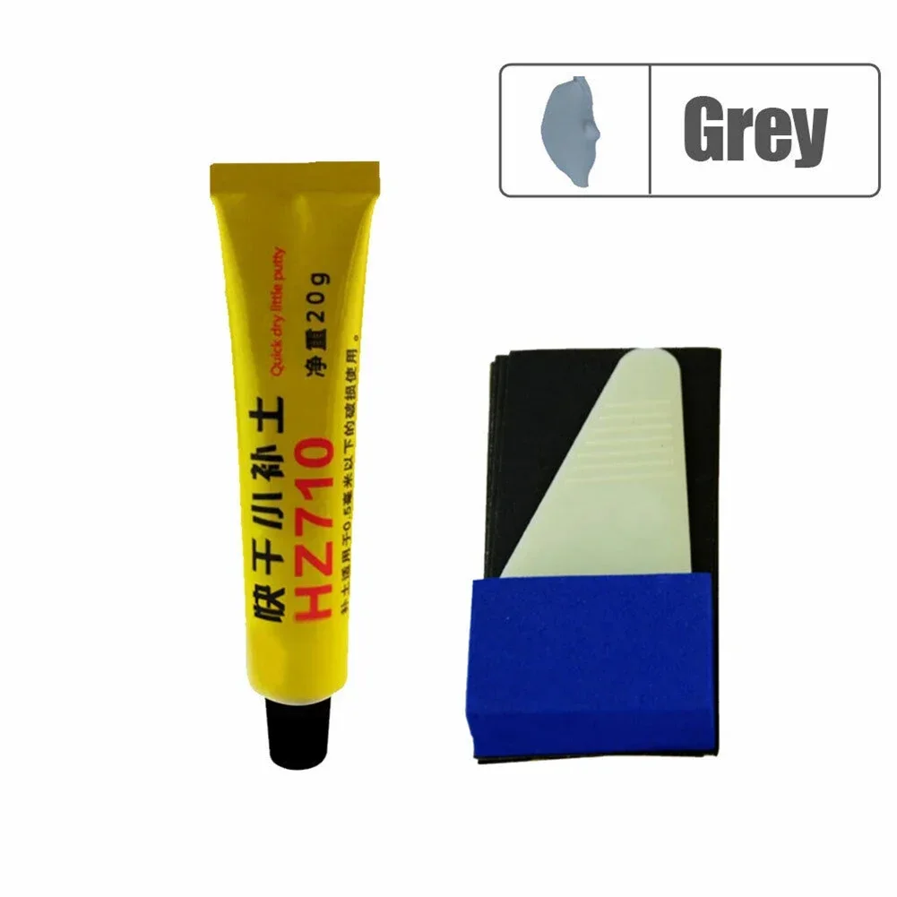 1pc vermelho/cinza/branco/preto corpo do carro massa de preenchimento de arranhões suave pintura caneta zero carro miantaining ferramenta de reparo acessório