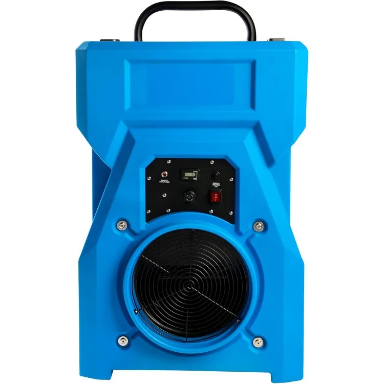 

1000cfm Portable Industrial Air Purifier Negative Air Scrubber - Powerful 1HP Motor, True HEPA Filter, 2-Speed,Handle and wheels