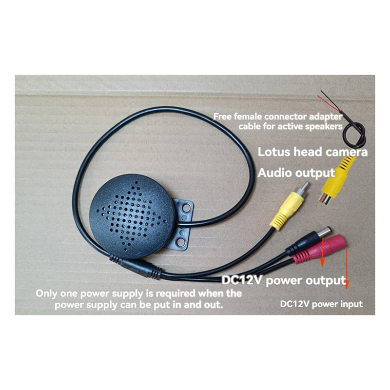 Waterproof Mini Speaker Waterproof Mini Amplifier Microphone Speaker Highway Audio For Outdoor