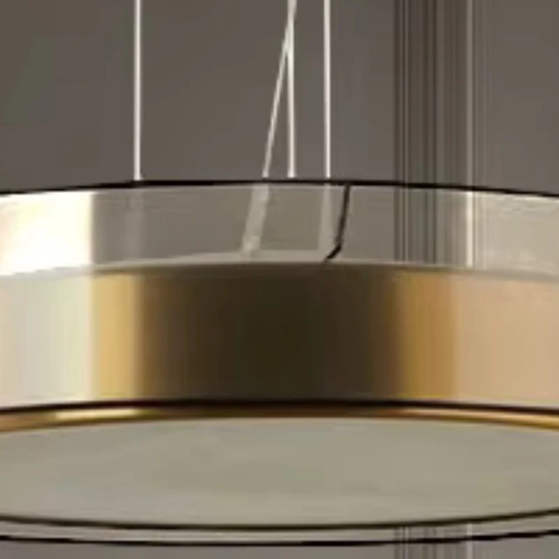 Post-modern Simple Atmosphere Ring Pendant Light Nordic Round Ceiling Light Restaurant Bedroom Living