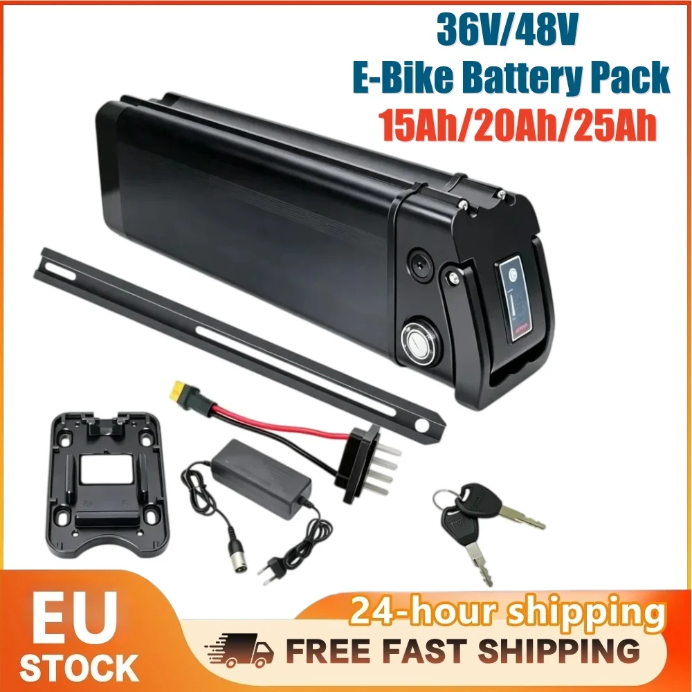 Batteria per e-bike Colorway Hitway Bk3 Bk5 Bk6 Bk8 Bk11 Bk37 Akku 36V 48V 15Ah 20Ah 25Ah per Onesport Bk6 Evercross Ek5 Ek6