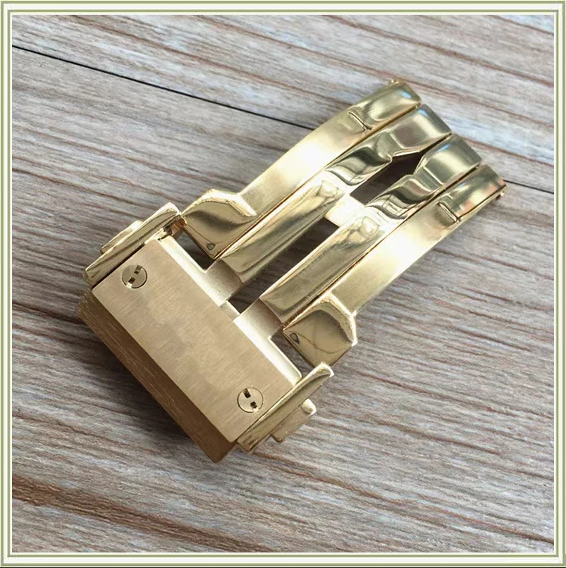 Double Push Deployant Clasp 316 Stainless Steel Material Suitable For Hublot Fusion Classic Big Bang Kingship Series Deployant C