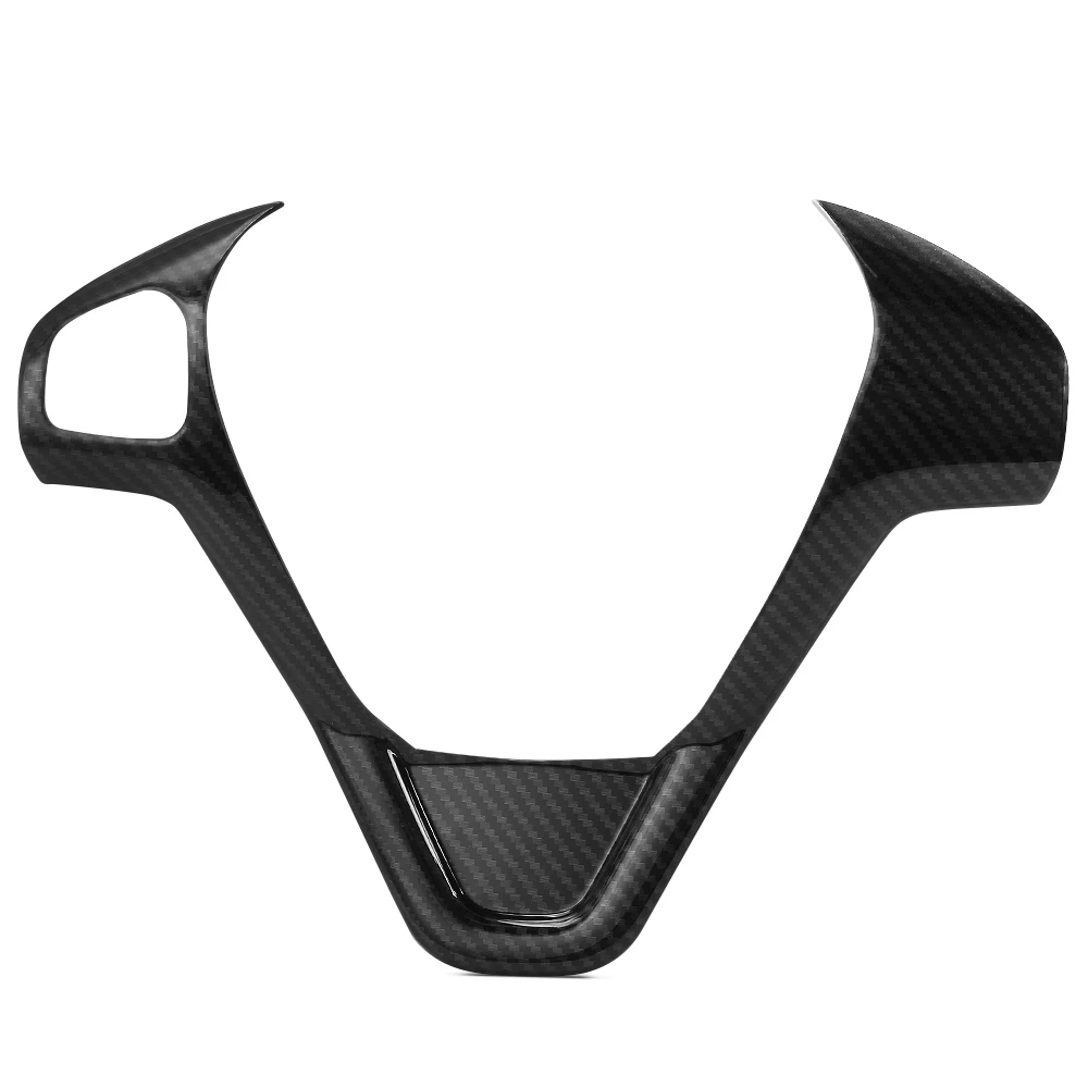 Car Accessories Steering Wheel Protective Sequin Cover Trim Sticker For Ford New Fiesta MK7 Ecosport Figo B-MAX KA+