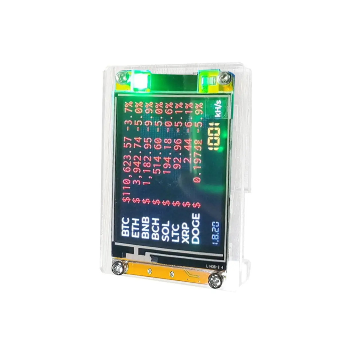[VALUE PACK]Mini 780KH/S Harshrate 2.4inch Smart Display Bitcoin Crypto Solo Lottery Miner