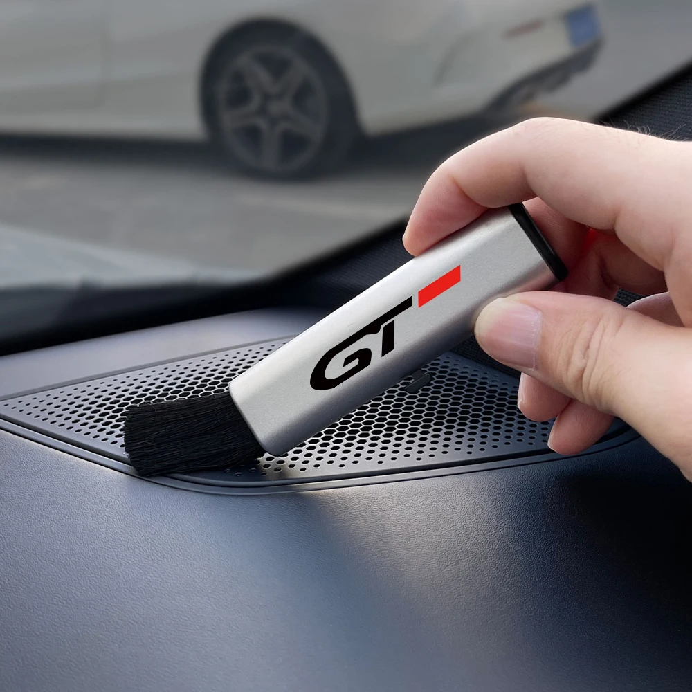 فرشاة تنظيف منفذ فتحة التهوية للسيارات لـ بيجو GT GTline 3008 308 T9 208 508 2008 قابض 5008 207 206 408 108 4008 ملحقات #2