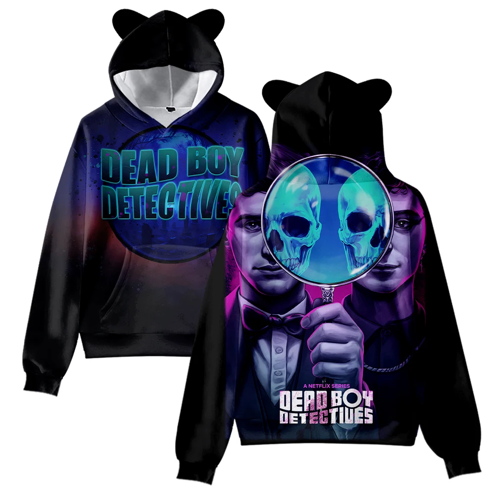 

Dead Boy Detectives Merch Hoodies 3D Sweatshirt Children's Adult Beer Ears Hoodie Casual Pullover new in hoodies sweatshirts