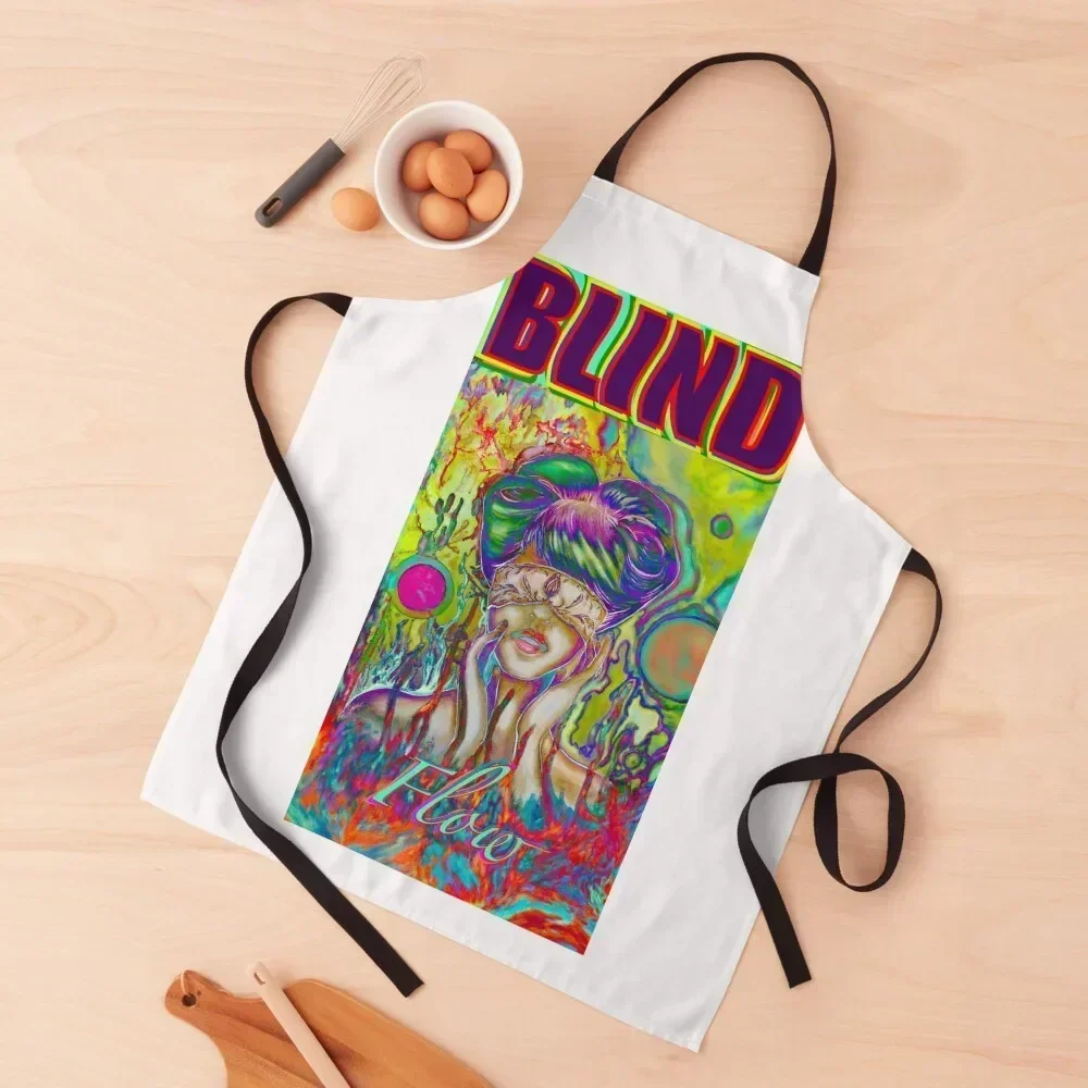 

Blind Flow Apron Professional Barber Bib For Kitchen For Nail Stylist chef for man Apron